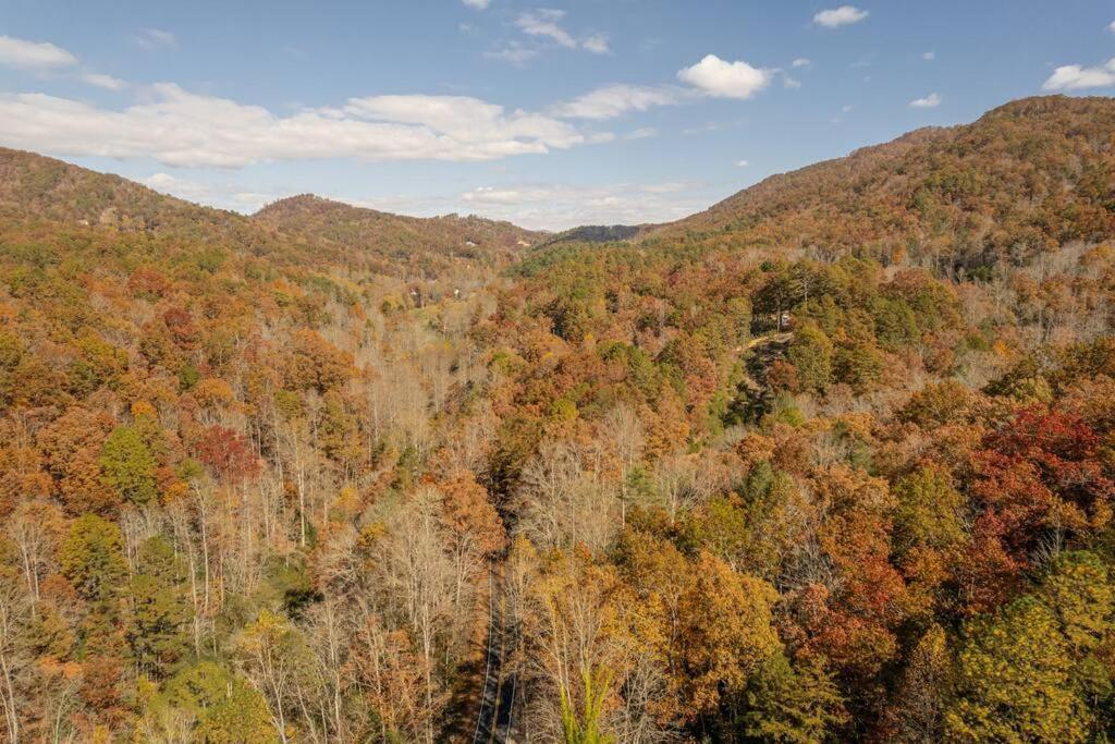 Villa Little Blue In The Smoky Mountains Bryson City Exterior foto