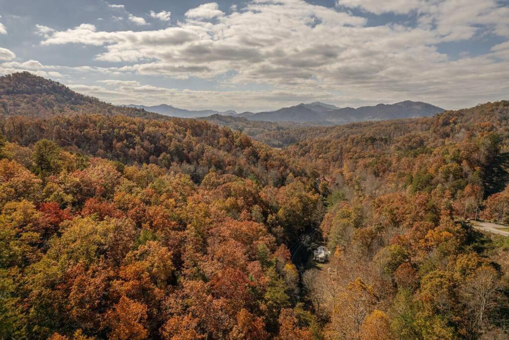 Villa Little Blue In The Smoky Mountains Bryson City Exterior foto